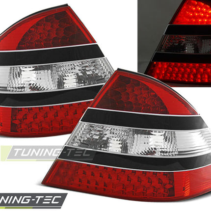 Mercedes W220 1998-2005 Classe S Fanali Posteriori Led Black