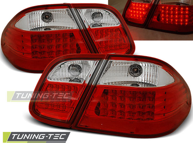 Mercedes W208 CLK 1997-2002 fanali Posteriori LED Rosso Bianco