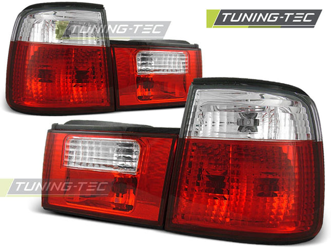 BMW E34 1988-1995 Fanali Posteriori rosso-bianco