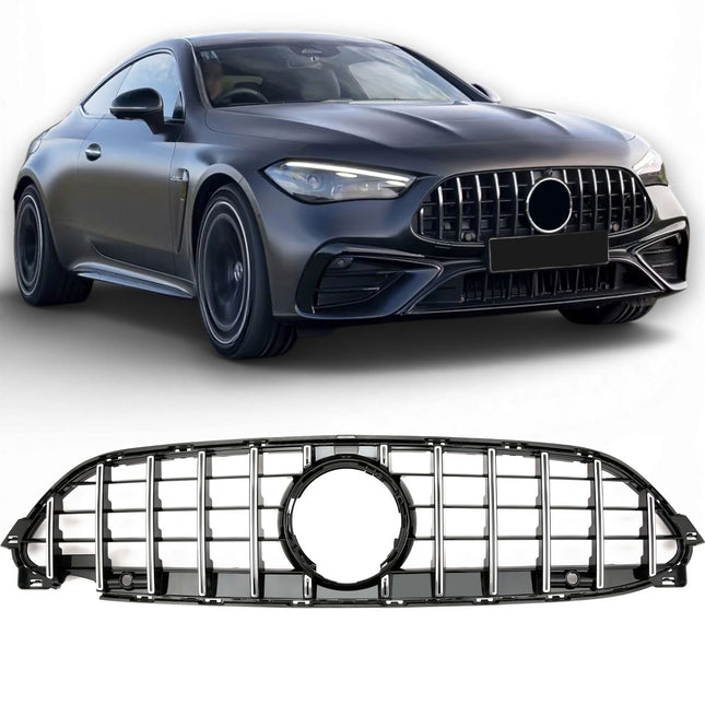 Griglia Panamericana GT montanti cromati Mercedes CLE C236 Coupe A236 Cabriolet AMG-Line