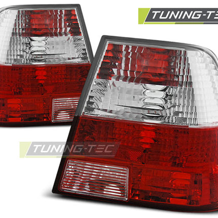 VW Bora Berlina 1998-2005 Fanali Posteriori rosso-bianco