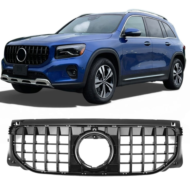 Griglia Panamericana GT nero lucido Mercedes GLB X247 facelift standard dal 2023