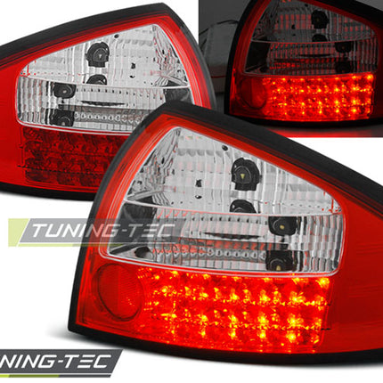 Audi A6 1997-2004 Fanali Posteriori LED Rosso Bianco
