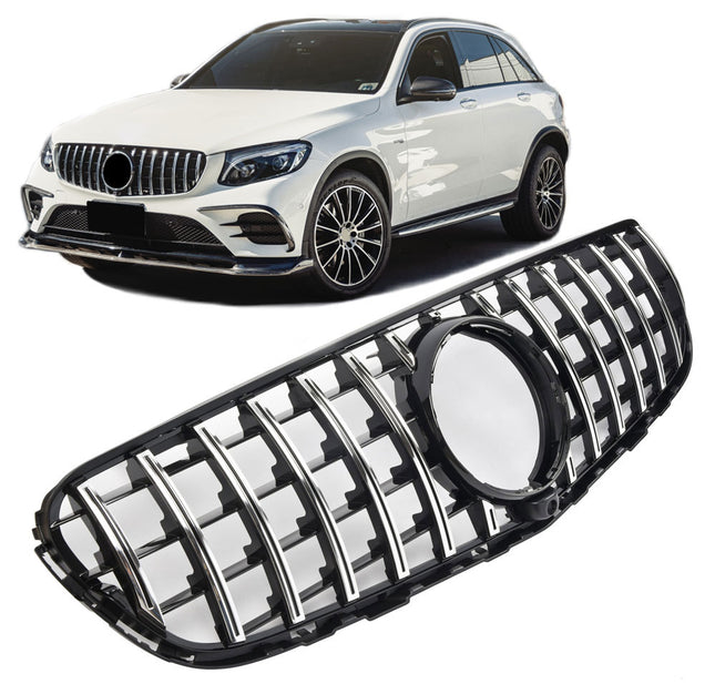 Griglia Panamericana GT 360 gradi Mercedes Classe GLC X253 SUV C253 coupe pre-facelift 2015-2019