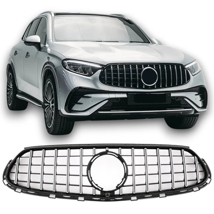 Griglia Panamericana GT montanti cromati Mercedes GLC X254 C254 AMG-Line dal 2022