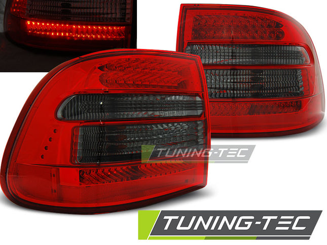 Porsche Cayenne 2002-2006 Fanali Posteriori LED rosso fumé