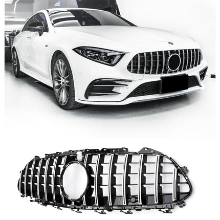 Griglia Panamericana listelli cromati Mercedes C257 CLS coupe shooting brake dal 2018 telecamera 360