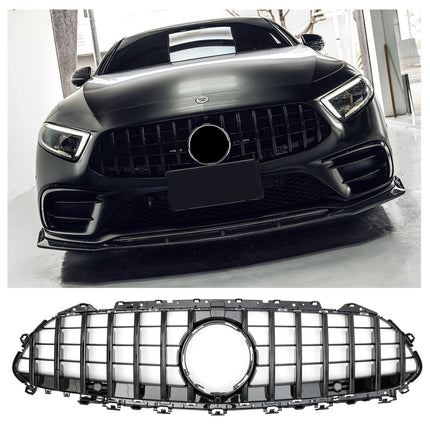 Griglia Panamericana nero lucido Mercedes C257 CLS coupe shooting brake dal 2018 telecamera 360