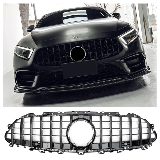 Griglia Panamericana nero lucido Mercedes C257 CLS coupe shooting brake dal 2018 telecamera 360