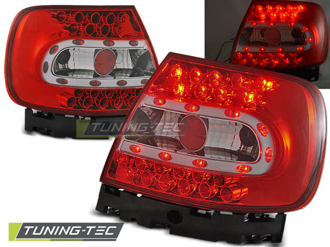 Audi A4 B5 1994-2000 Fanali Posteriori LED Rosso Bianco