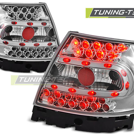Audi A4 B5 1994-2000 Fanali Posteriori Led Cromati