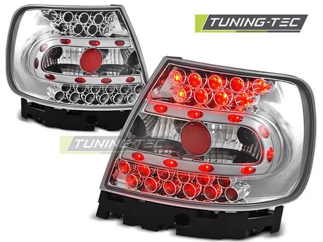 Audi A4 B5 1994-2000 Fanali Posteriori Led Cromati