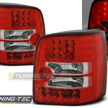 VW Passat B5 Variant 1996-2000 Fanali Posteriori LED Rosso Bianco