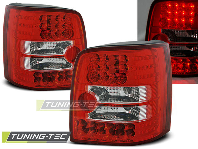 VW Passat B5 Variant 1996-2000 Fanali Posteriori LED Rosso Bianco