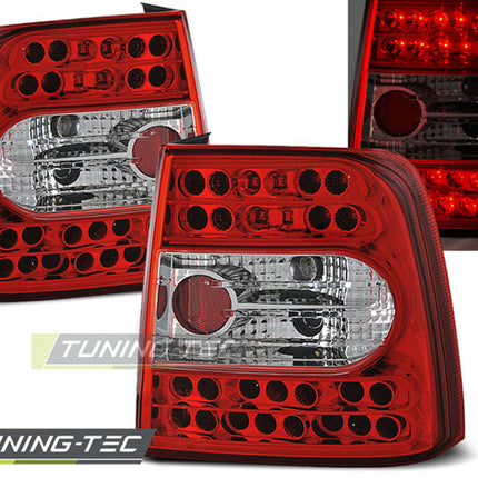 VW Passat B5 Berlina 1996-2000 Fanali Posteriori LED Rosso Bianco