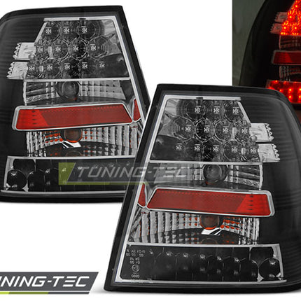 Vw Bora 1998-2005 Fanali Posteriori Led Neri