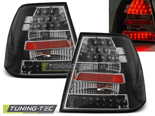 Vw Bora 1998-2005 Fanali Posteriori Led Neri