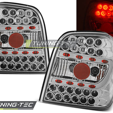 Vw Polo 6N 1994-1999 Fanali Posteriori Led Cromati