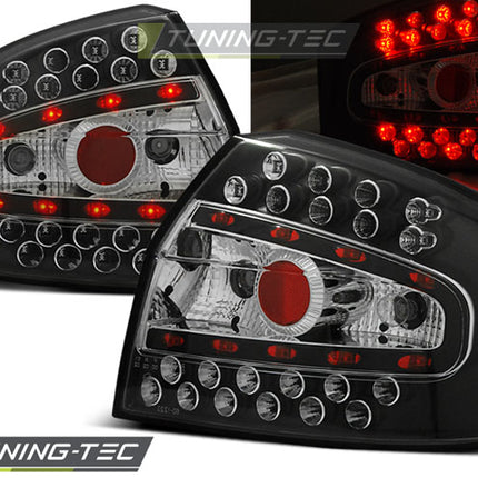 Audi A4 8E 2000-2004 Berlina Fanali Posteriori Led Neri