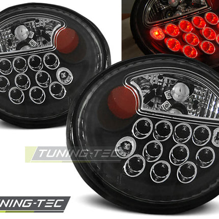 Vw New Beetle 1998-2005 Fanali Posteriori Led Neri