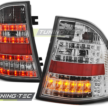 Mercedes W163 1998-2005 Classe M Fanali Posteriori Led Cromati
