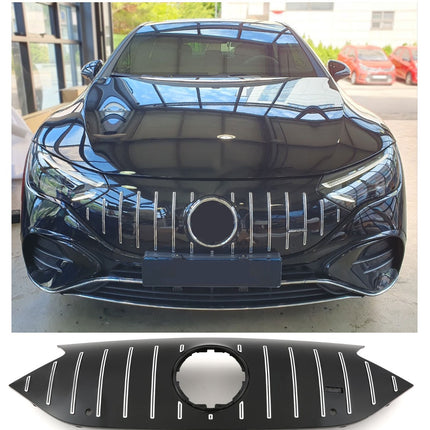 Griglia Panamericana GT montanti cromati Mercedes EQE V295 AMG-Line