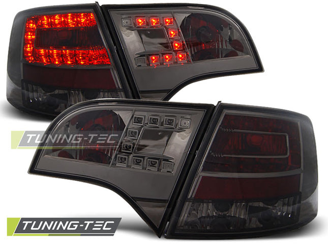 Audi A4 B7 Avant 2004-2008 Fanali Posteriori LED fumé