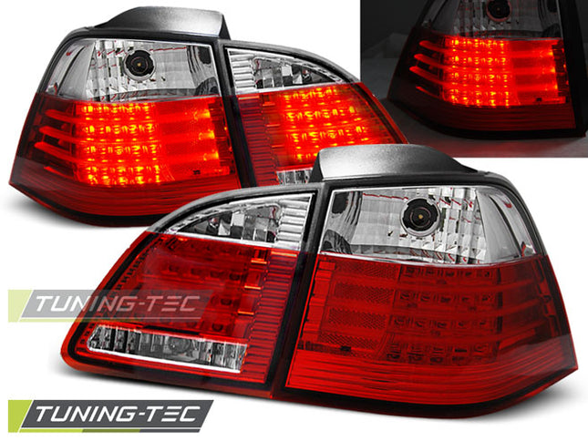 Fanali Posteriori LED Rosso Bianco BMW Serie 5 E61 2004-2007