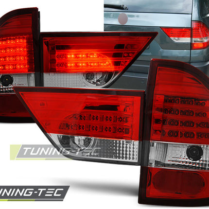 Fanali Posteriori LED Rosso Bianco BMW X3 E83 2004-2006