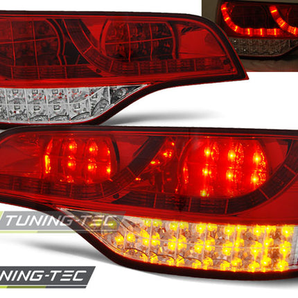 Audi Q7 2006-2009 Fanali Posteriori LED Rosso Bianco