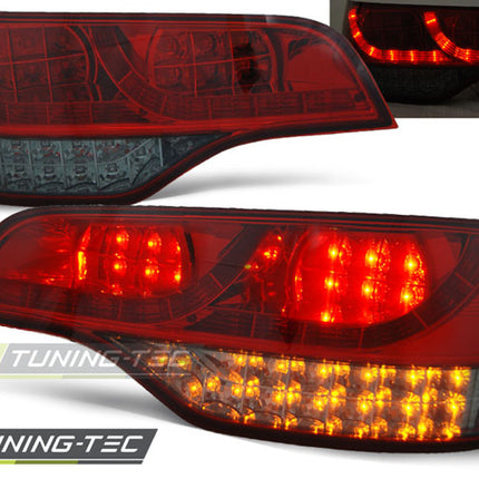 Audi Q7 2006-2009 Fanali Posteriori Led Rosso Fumé