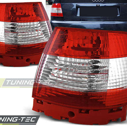 Audi A4 Berlina 1994-2000 Fanali Posteriori rosso-bianco