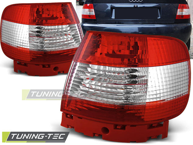 Audi A4 Berlina 1994-2000 Fanali Posteriori rosso-bianco