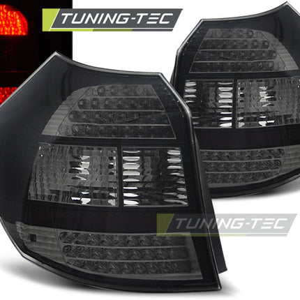 Bmw E87 2004-2007 Fanali Posteriori Led Neri