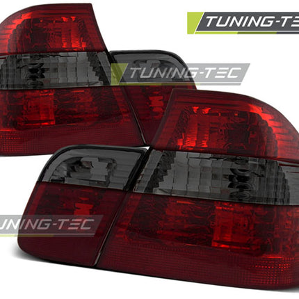 BMW E46 2001-2005 Fanali Posteriori rosso-fumé