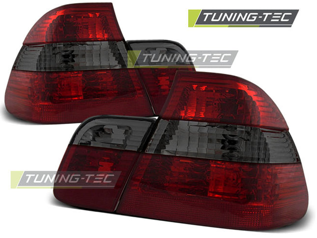 BMW E46 2001-2005 Fanali Posteriori rosso-fumé