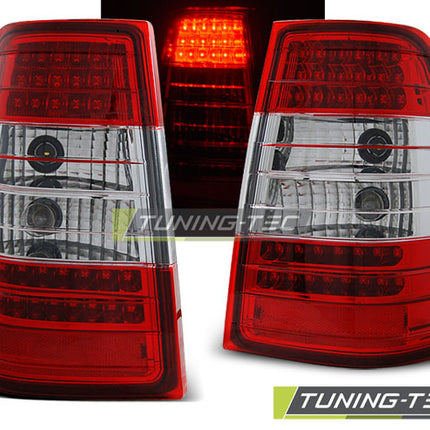 Mercedes W124 Classe E 1985-1995 fanali Posteriori LED Rosso Bianco kombi