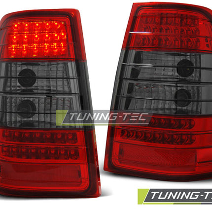 Mercedes W124 1985-1995 Classe E Wagon Fanali Posteriori Led Fumé