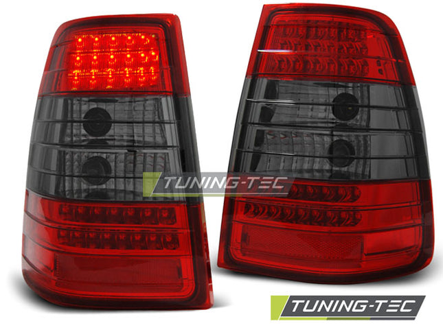 Mercedes W124 1985-1995 Classe E Wagon Fanali Posteriori Led Fumé