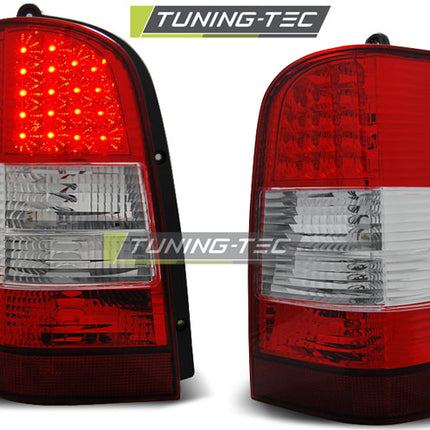 Mercedes Vito Classe V W638 1996-2003 fanali Posteriori LED Rosso Bianco