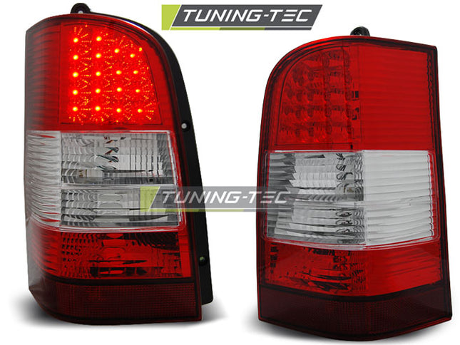 Mercedes Vito Classe V W638 1996-2003 fanali Posteriori LED Rosso Bianco