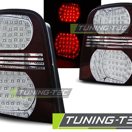 VW Touran 2003-2010 Fanali Posteriori LED Rosso Bianco