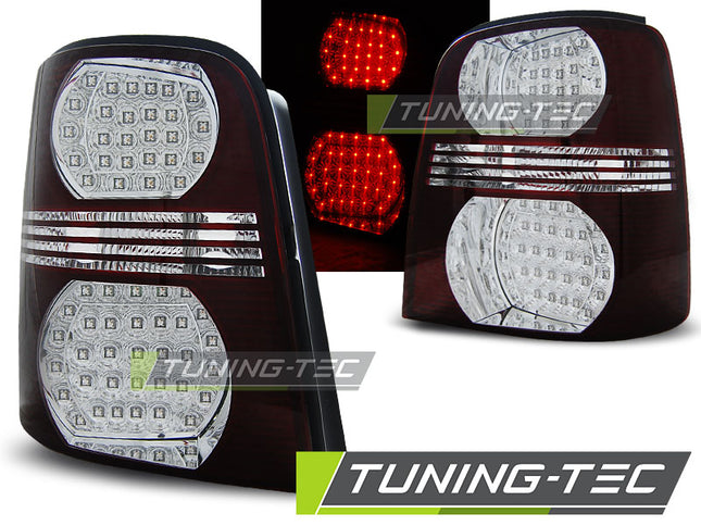 VW Touran 2003-2010 Fanali Posteriori LED Rosso Bianco
