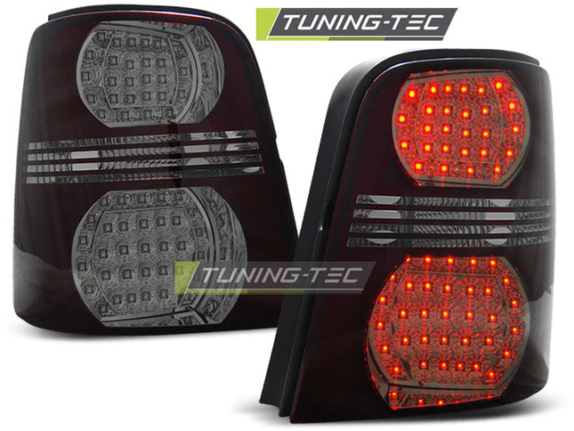 VW Touran 2003-2010 Fanali Posteriori LED rosso fumé