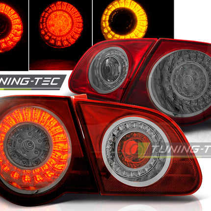 VW Passat B6 3C 2003-2010 Fanali Posteriori LED rosso fumé