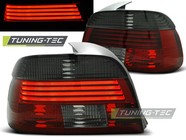 Bmw E39 2000-2003 Fanali Posteriori Led Rosso Fumé