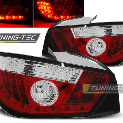 Seat Ibiza 6J 3D 2008-2012 Fanali Posteriori LED Rosso Bianco