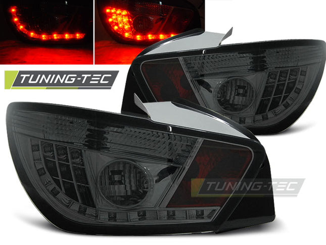 Seat Ibiza 6J 3 porte 2008-2012 Fanali Posteriori LED fumé