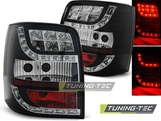 Vw Passat B5 1996-2000 Variant Fanali Posteriori Led Neri
