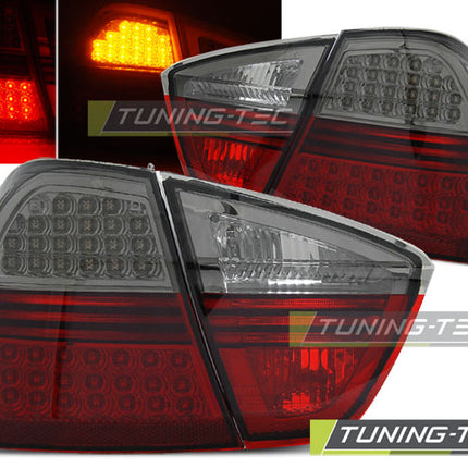 BMW E90 2005-2008 Fanali Posteriori LED rosso fumé